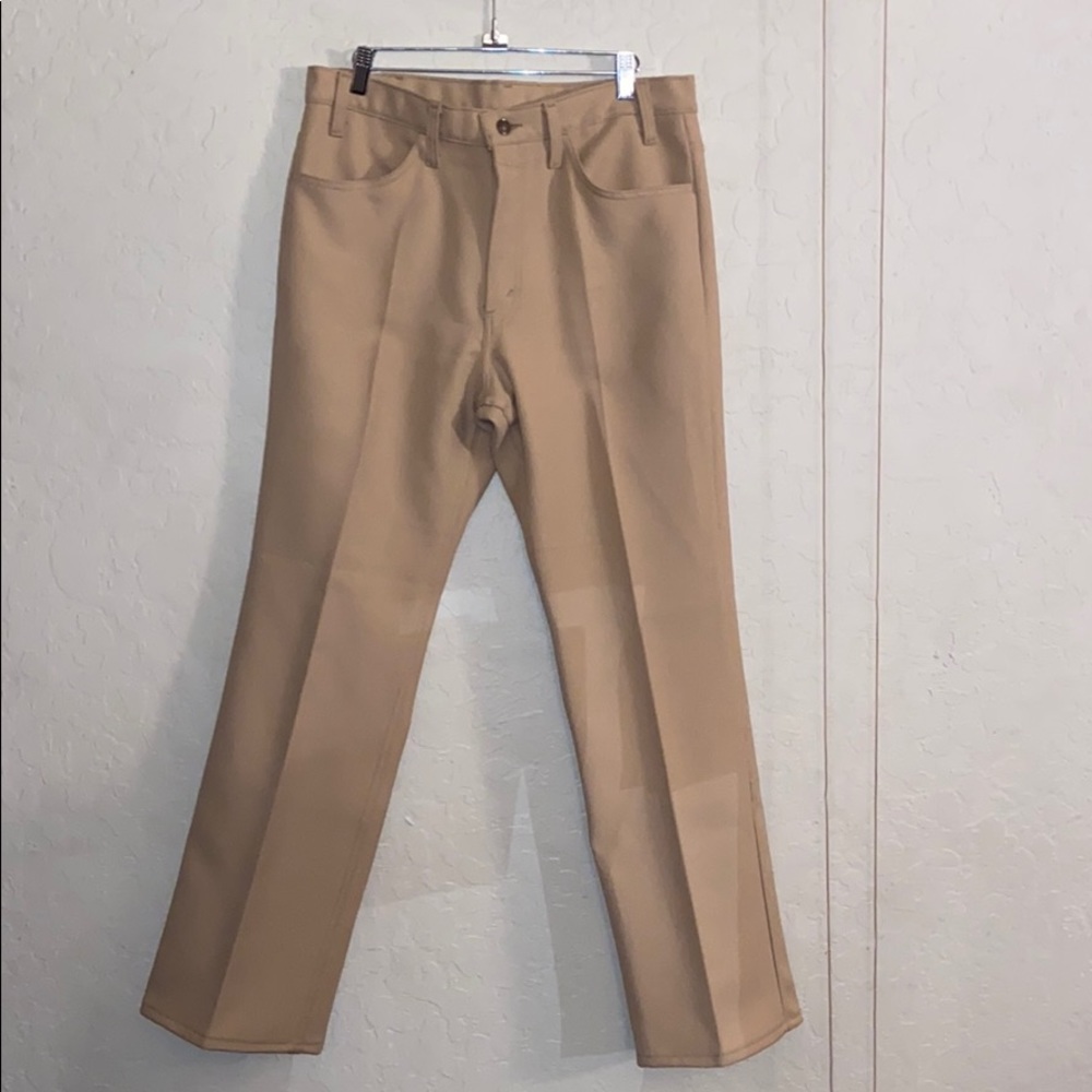 Vintage 70’s Levi’s Pleated Pants 35x30